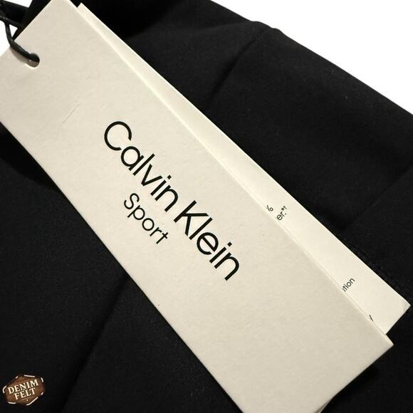 Calvin Klein Sport Performance High-Waist Leggings Black w/Pockets & Logo NEW!! - Picture 12 of 12